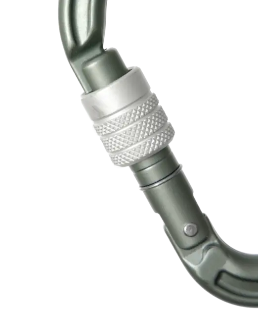 Edelrid HMS Magnum Screw II Climbing Carabiner Slate