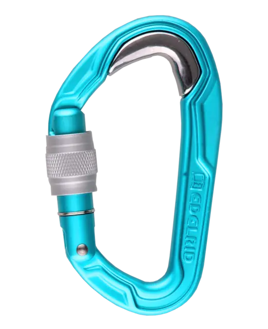 Edelrid Bulletproof Screw Climbing Carabiner Icemint