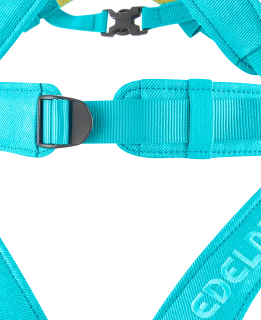 Edelrid Fraggle III Kids Climbing Harness Icemint