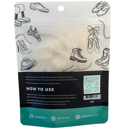 Blister Wool 20 Gram Pack