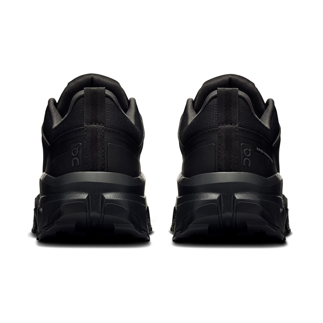 On Cloudrock Low WP Womens Hiking Shoe Black