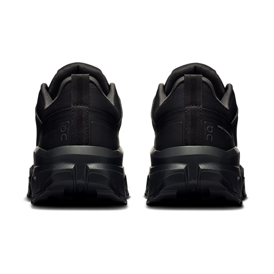 On Cloudrock Low WP Womens Hiking Shoe Black