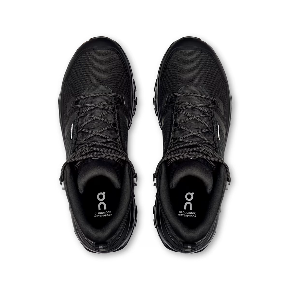 On Cloudrock Mid WP Hunter Black