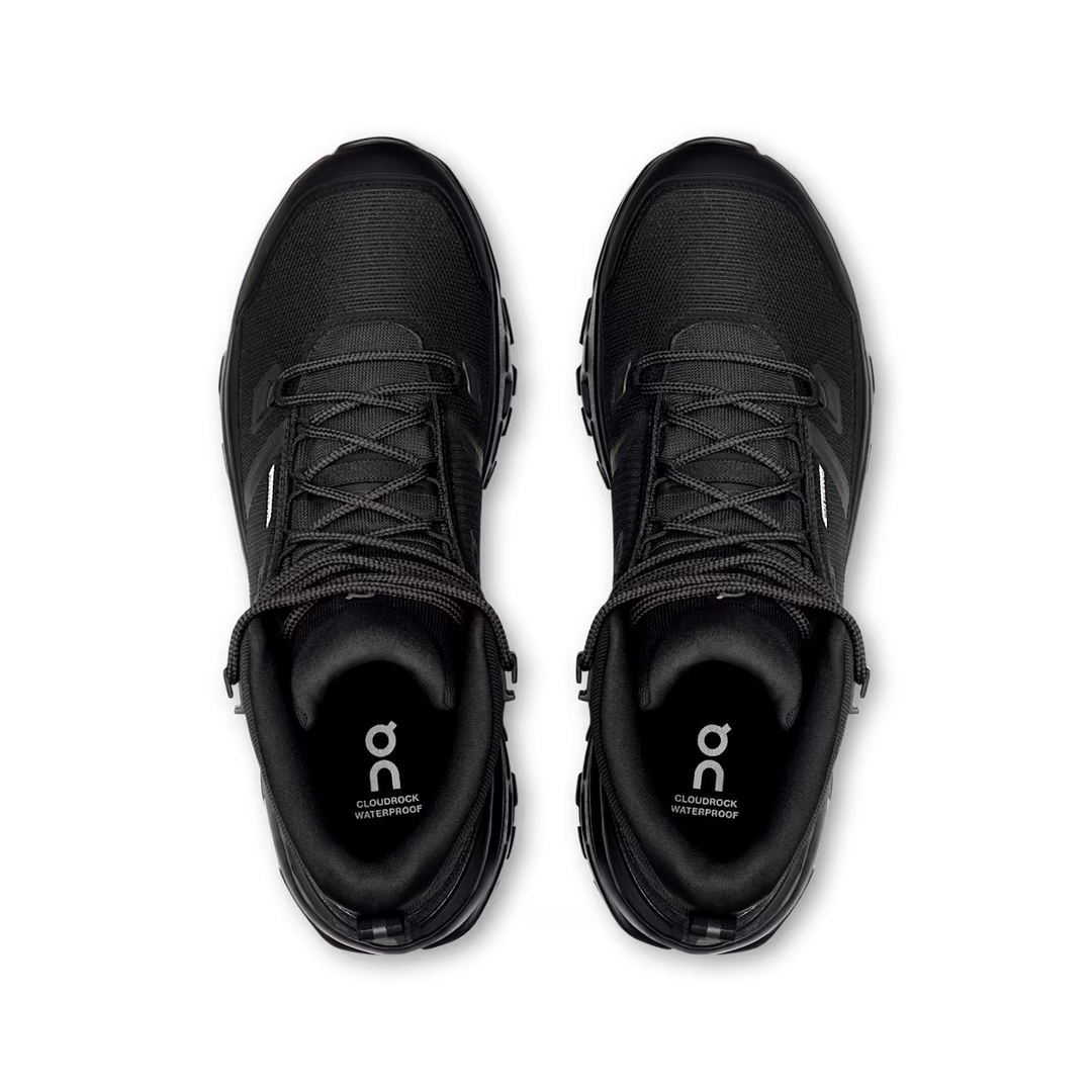 On Cloudrock Mid WP Hunter Black