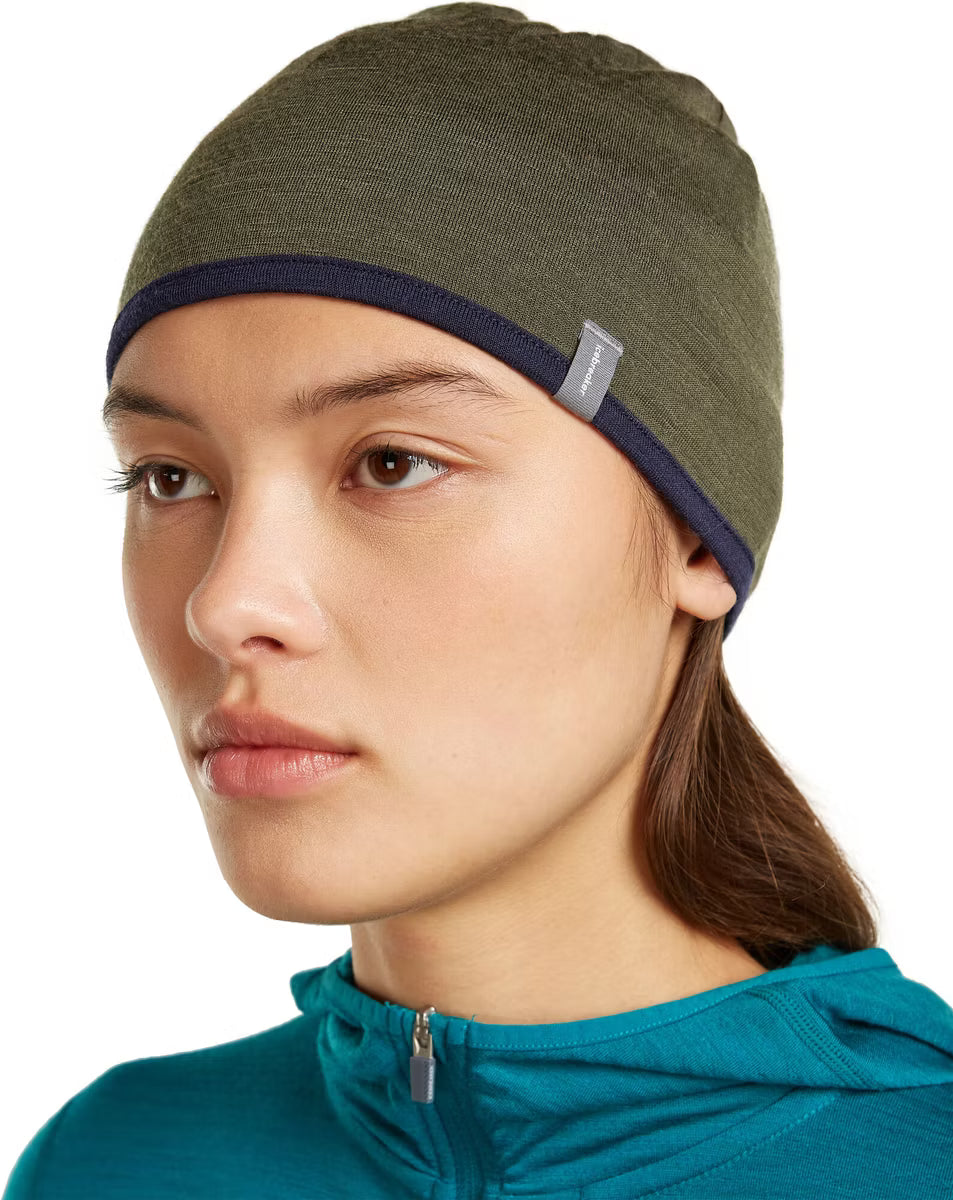 Icebreaker Merino 200 Oasis Reversible Beanie Dk Loden/Midnight Navy