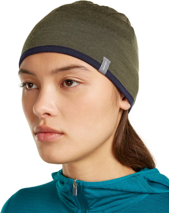 Icebreaker Merino 200 Oasis Reversible Beanie Dk Loden/Midnight Navy
