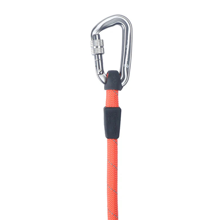 Mountain Paws Rope Dog Lead, Orange