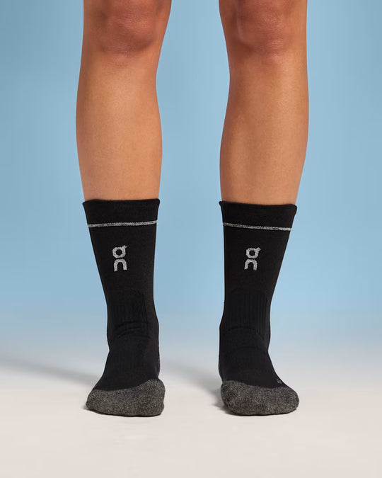 On Merino Ultra Sock Unisex Black