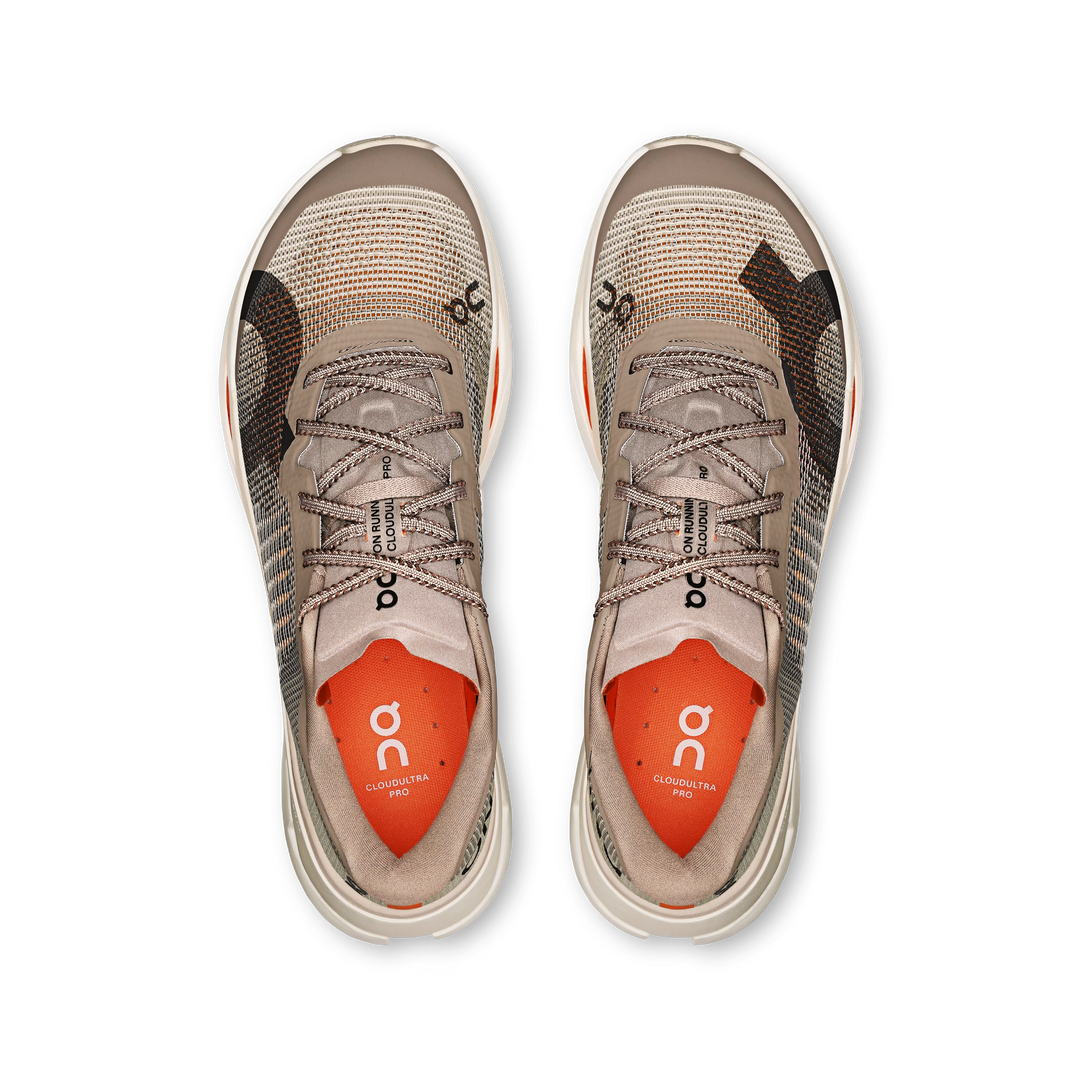 On Cloudultra Pro Mens Trail Running Shoe Cinder Pearl