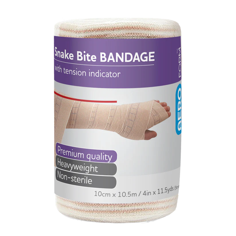 AEROFORM Snake Bite Bandage with Indicator 10cmx10.5M Wrap