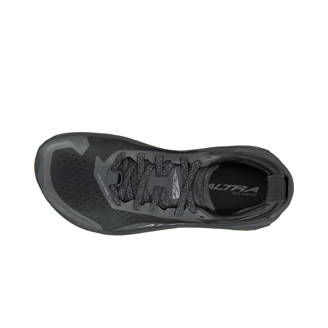 Altra Olympus 6 Mens Trail Running Shoe - Black/Black