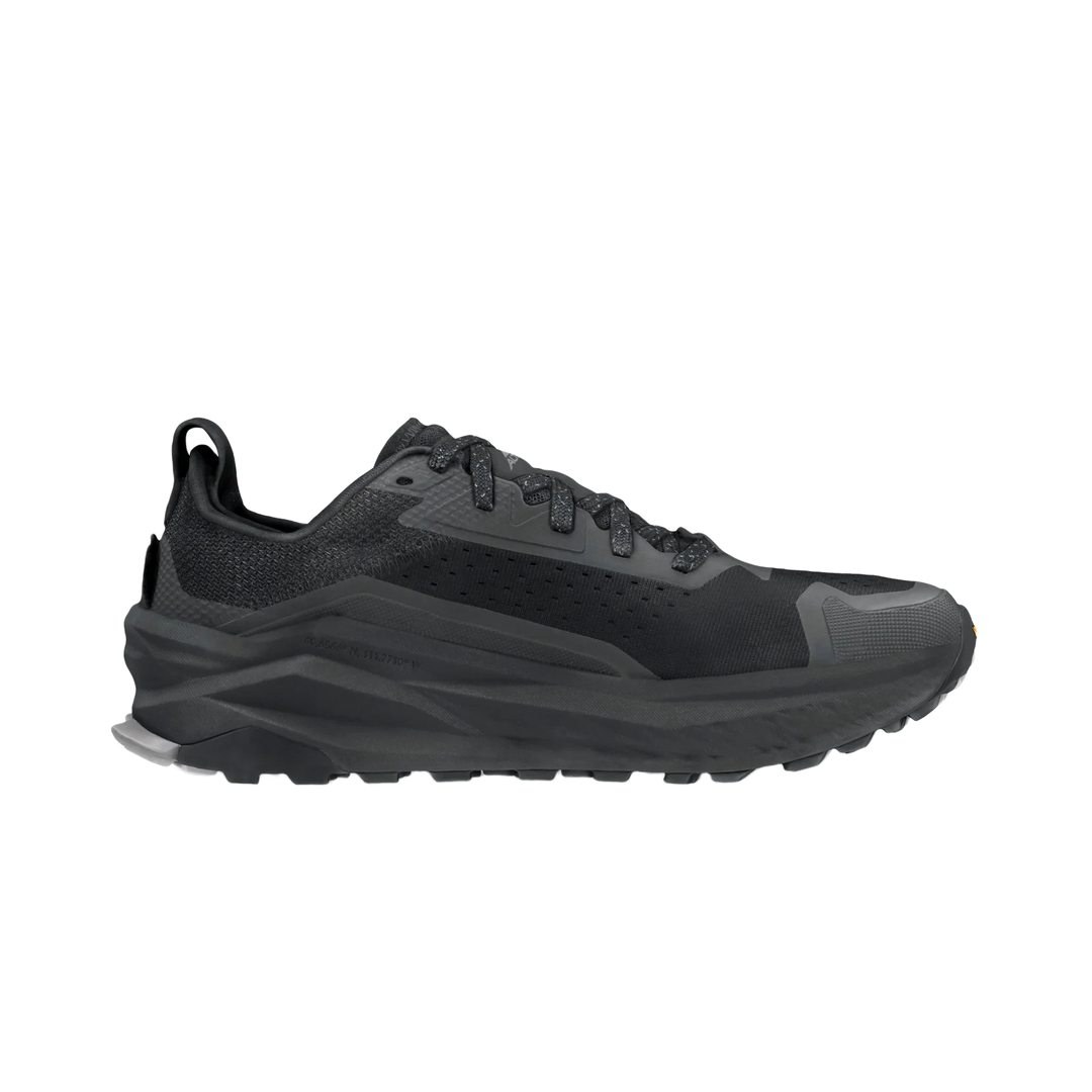 Altra Olympus 6 Mens Trail Running Shoe - Black/Black
