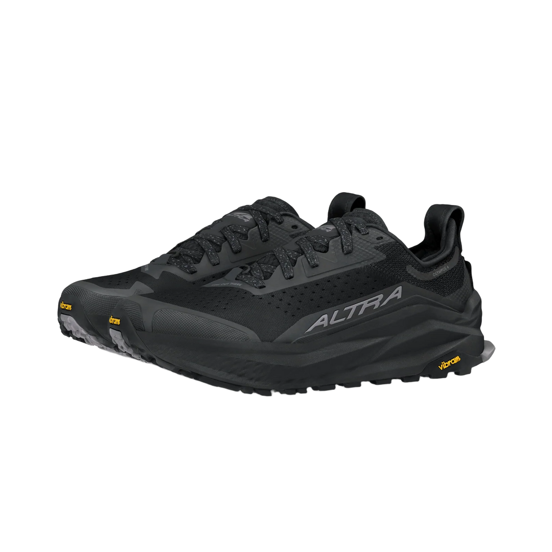 Altra Olympus 6 Mens Trail Running Shoe - Black/Black