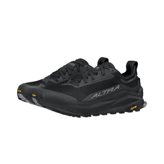 Altra Olympus 6 Mens Trail Running Shoe - Black/Black
