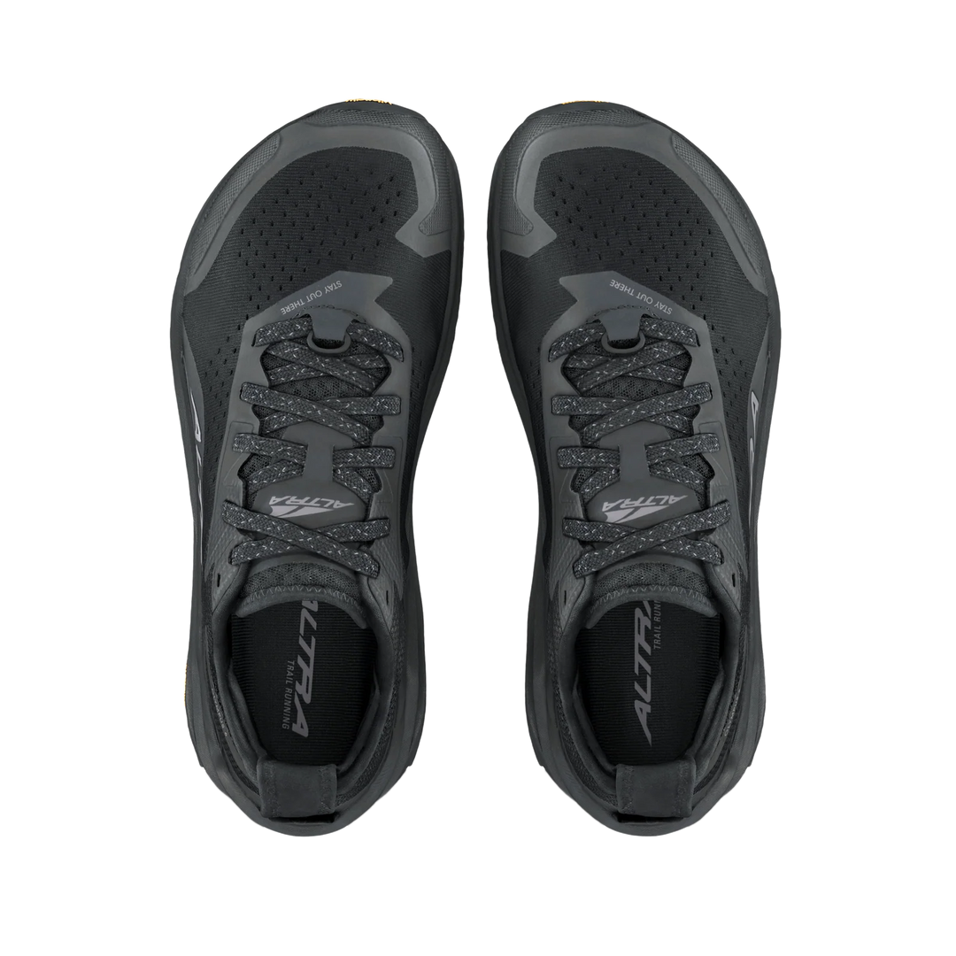 Altra Olympus 6 Mens Trail Running Shoe - Black/Black
