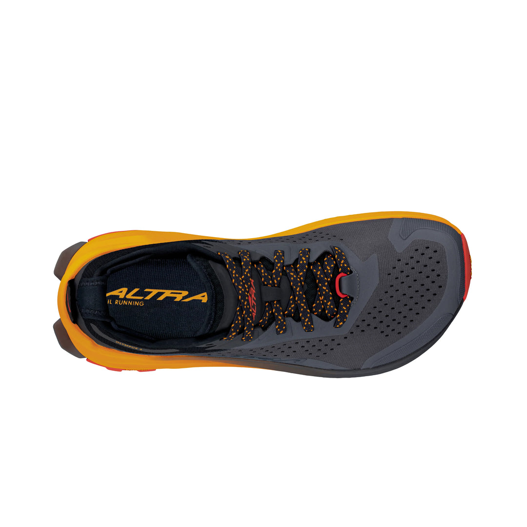 Altra Olympus 6 Mens Trail Running Shoe - Black/Orange