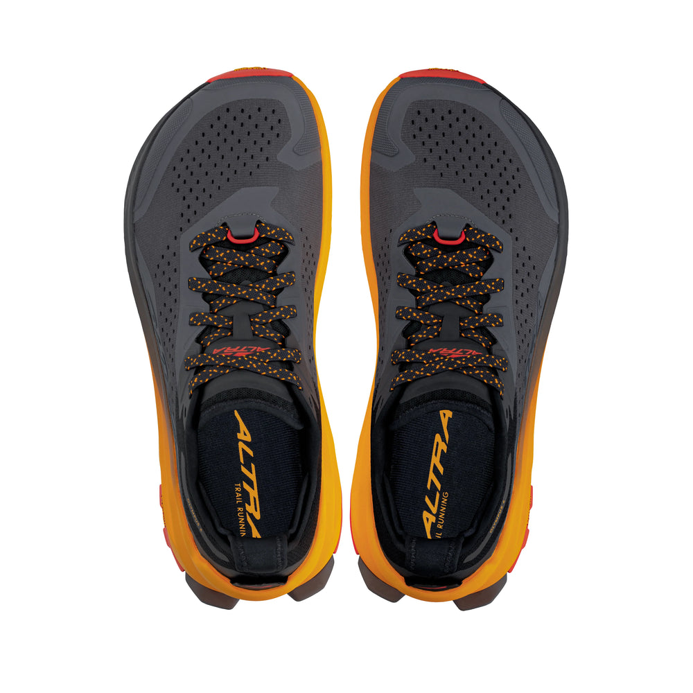 Altra Olympus 6 Mens Trail Running Shoe - Black/Orange