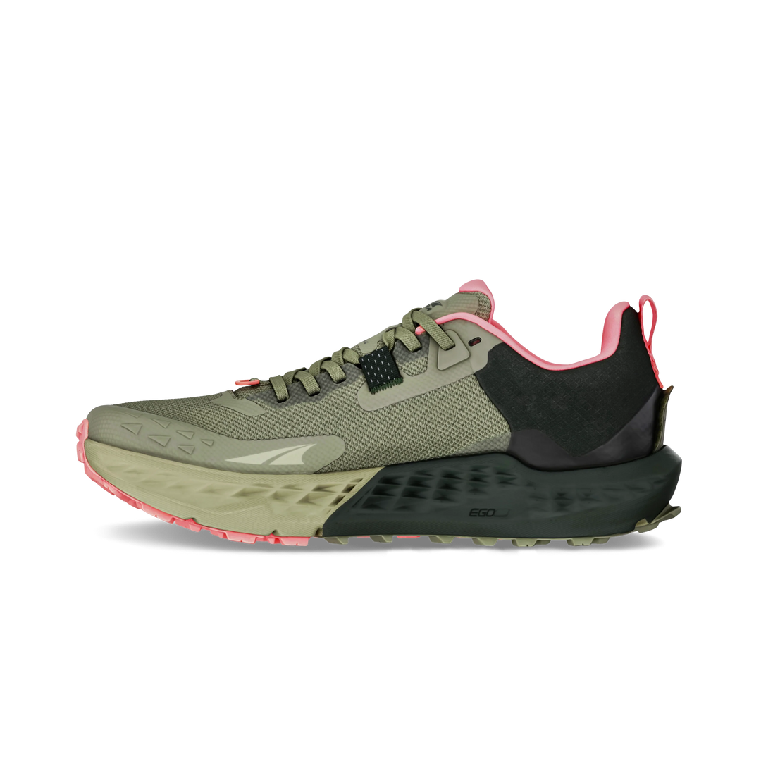 Altra Timp 5 Womens Trail Running Shoe - Dusty Olive