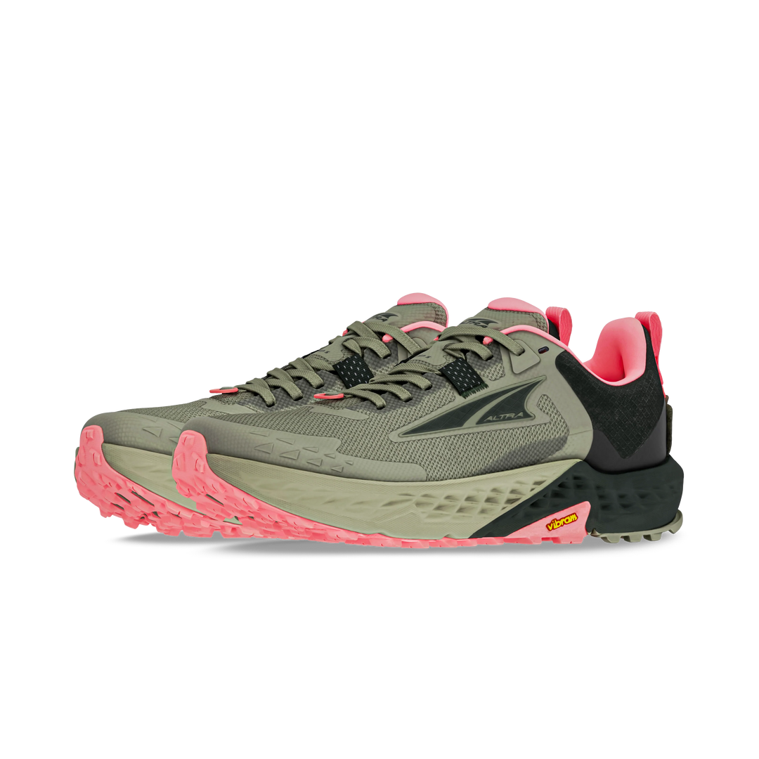 Altra Timp 5 Womens Trail Running Shoe - Dusty Olive