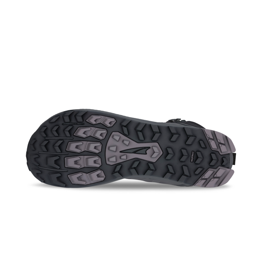 Altra Lone Peak 9 Mens Waterproof Mid Hiking Boot Black/Gray