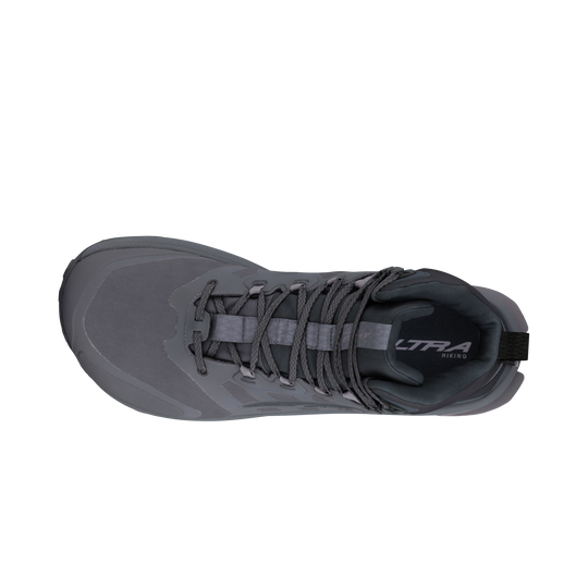 Altra Lone Peak 9 Mens Waterproof Mid Hiking Boot Black/Gray