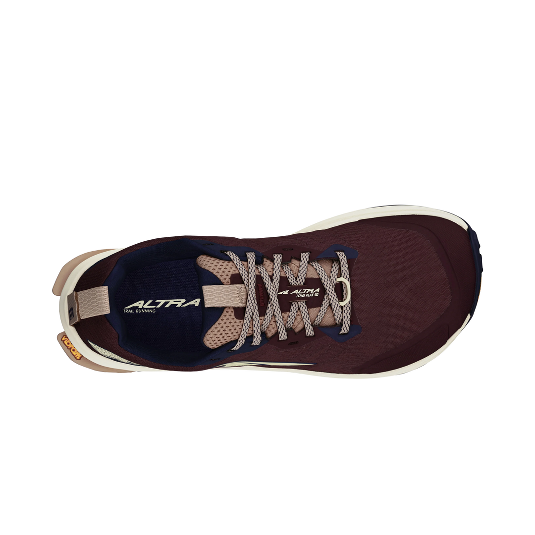 Altra Lone Peak 9+ Wmns Trail Shoe Maroon