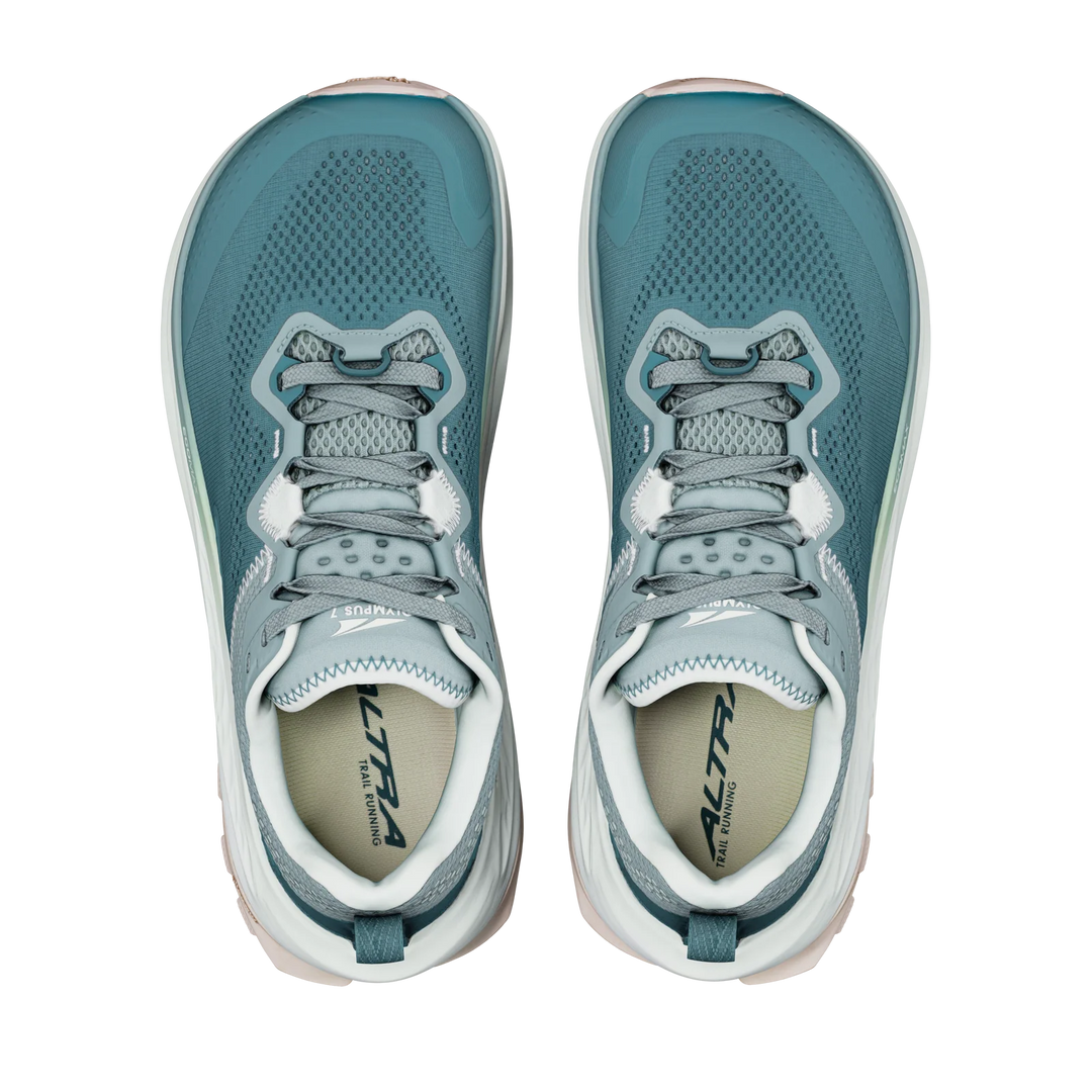 Altra Olympus 7 Womens Trail Shoe - Sea Pine/Ice/Green