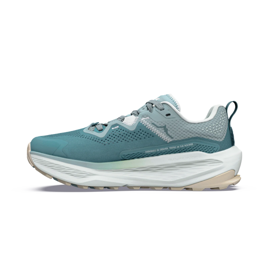 Altra Olympus 7 Womens Trail Shoe - Sea Pine/Ice/Green