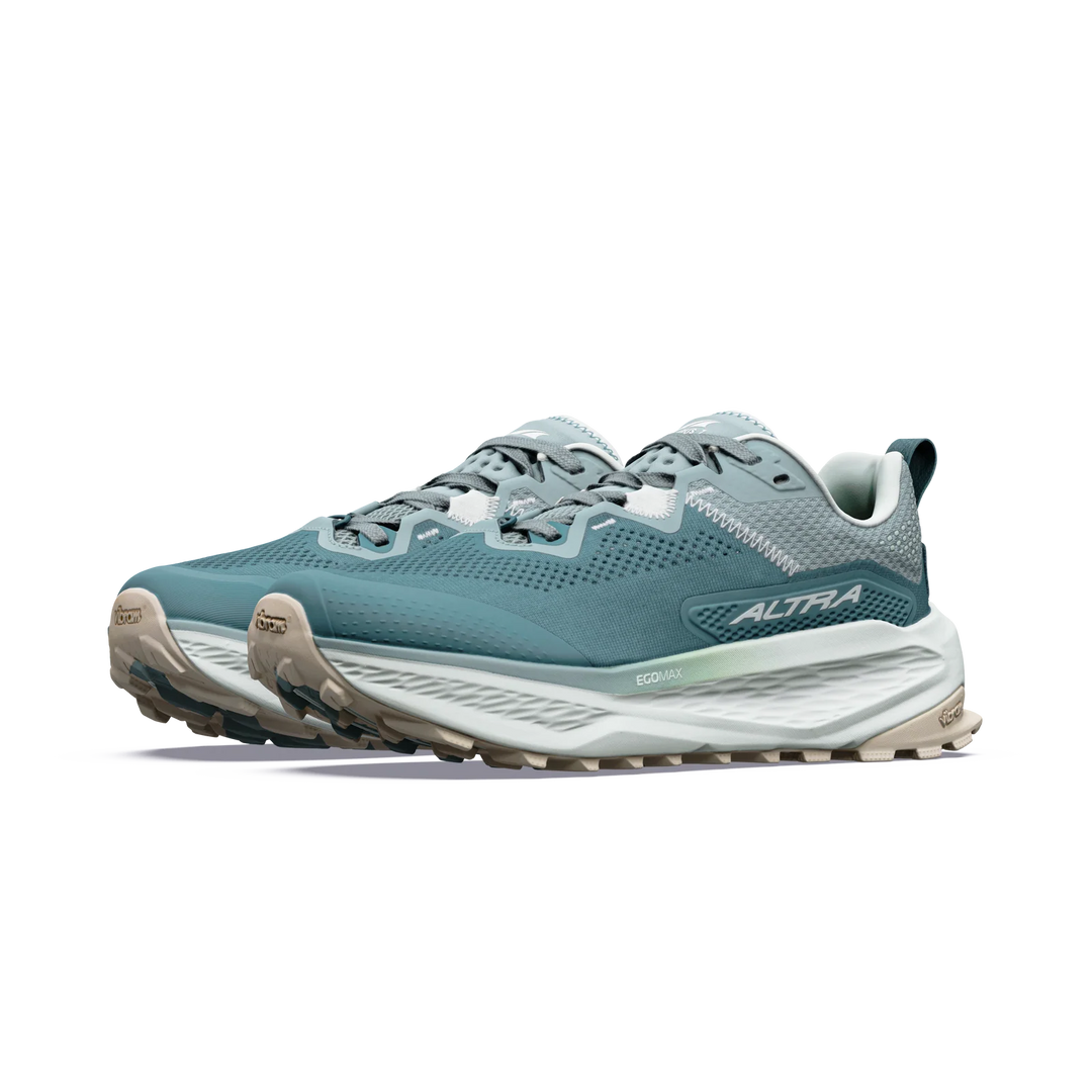 Altra Olympus 7 Womens Trail Shoe - Sea Pine/Ice/Green