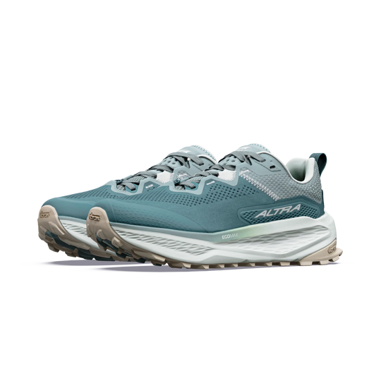 Altra Olympus 7 Womens Trail Shoe - Sea Pine/Ice/Green