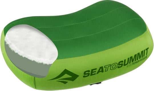 Sea to Summit Aeros Premium Pillow - Regular Light Green RCS