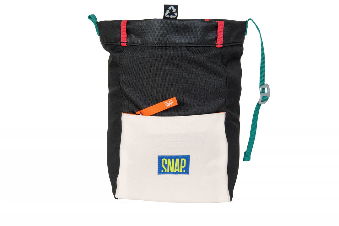 Snap Big Chalk Bag Fleece Black/Chalk