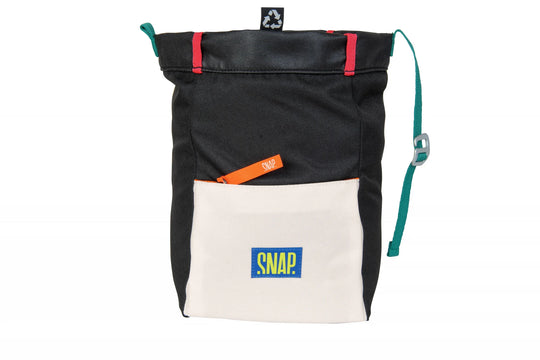 Snap Big Chalk Bag Fleece Black/Chalk