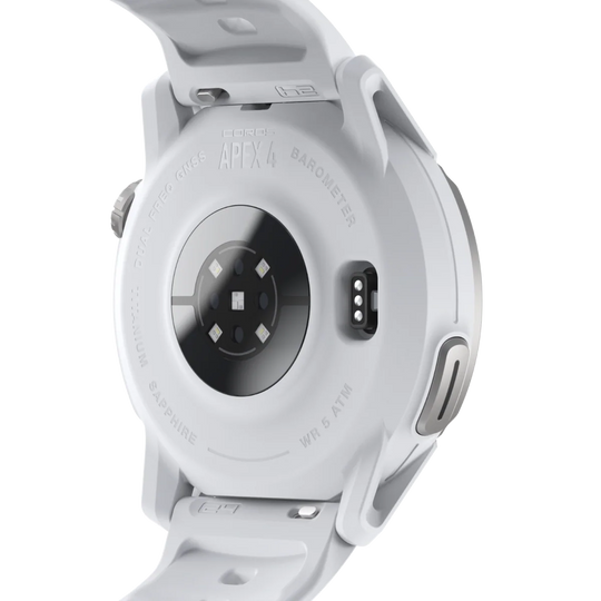 COROS APEX 4 46MM WHITE w/Silicone Band