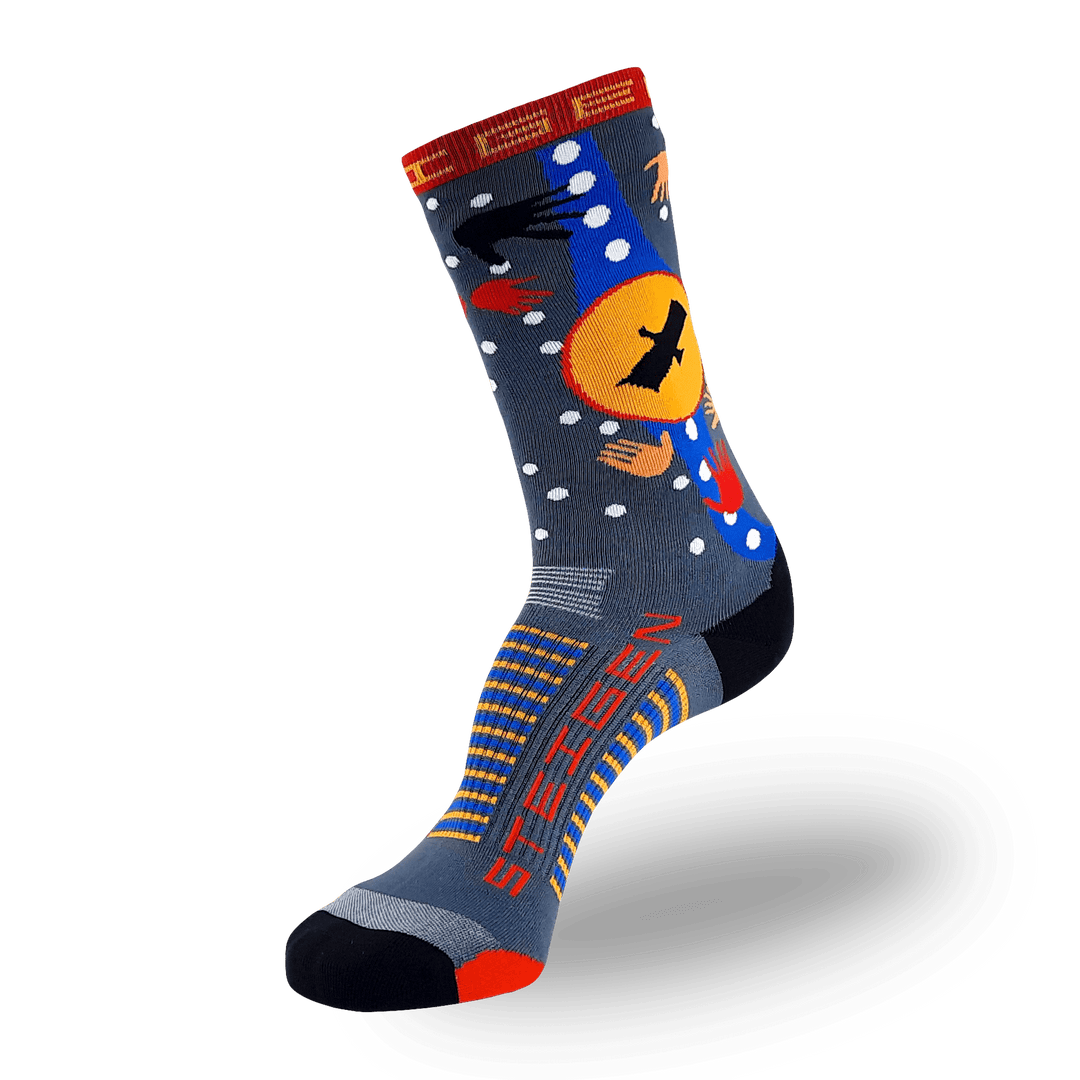 Steigen Bunjil the Creator 3/4 Length Running Socks