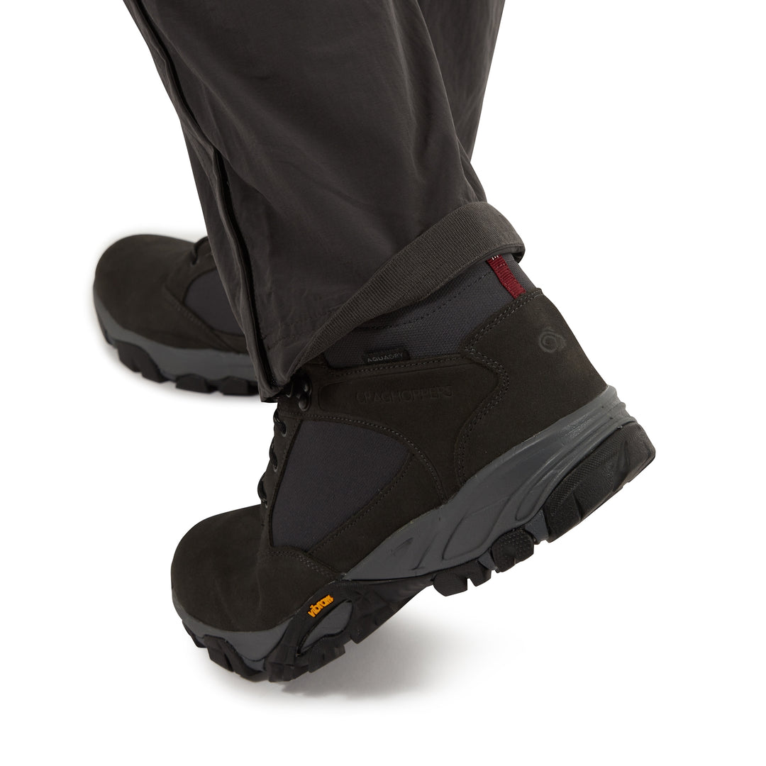 Craghoppers NosiLife Convertible II Trousers Long Black Pepper