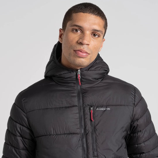 Craghoppers Compresslite VIII Hooded Jacket Black