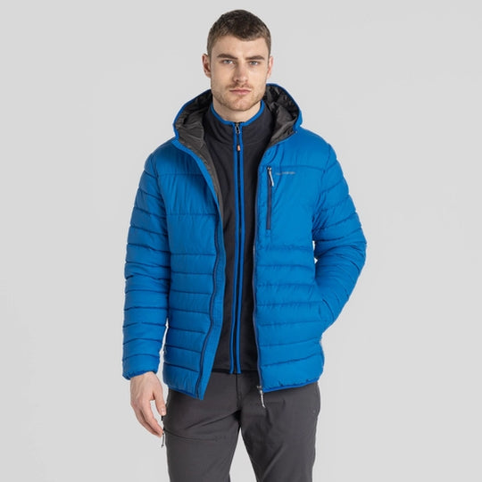 Craghoppers Compresslite VIII Hooded Jacket TitanBl/BlackP