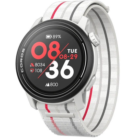 COROS PACE 3 GPS SPORT WATCH White with Nylon Band