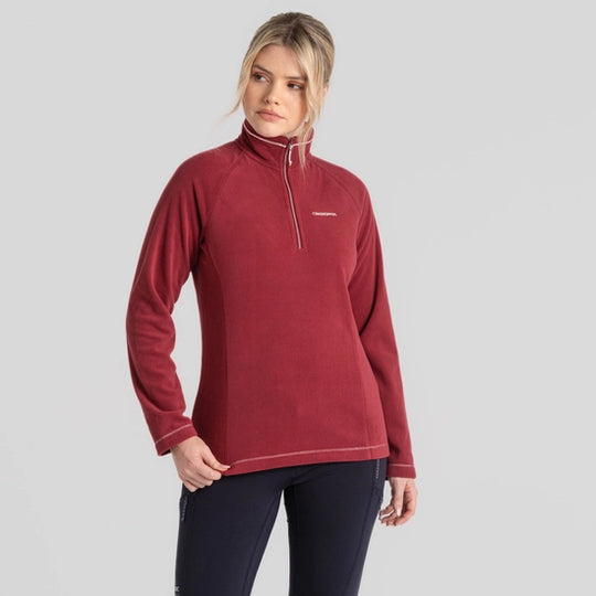 Craghoppers Miska VI Half Zip Mulberry Jam