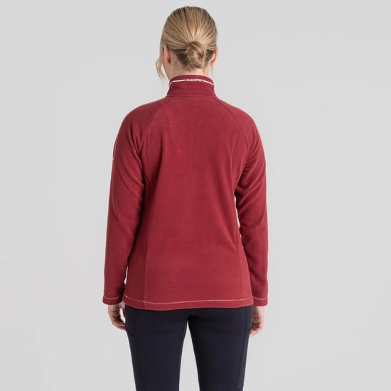 Craghoppers Miska VI Half Zip Mulberry Jam