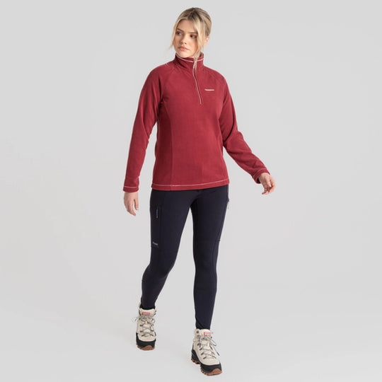 Craghoppers Miska VI Half Zip Mulberry Jam