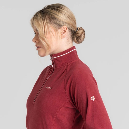 Craghoppers Miska VI Half Zip Mulberry Jam
