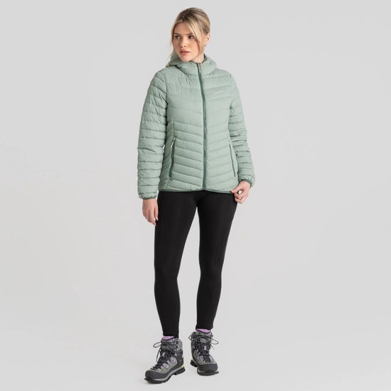 Craghoppers Compresslite VIII Hooded Jacket MdowH/FrPine