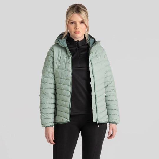 Craghoppers Compresslite VIII Hooded Jacket MdowH/FrPine