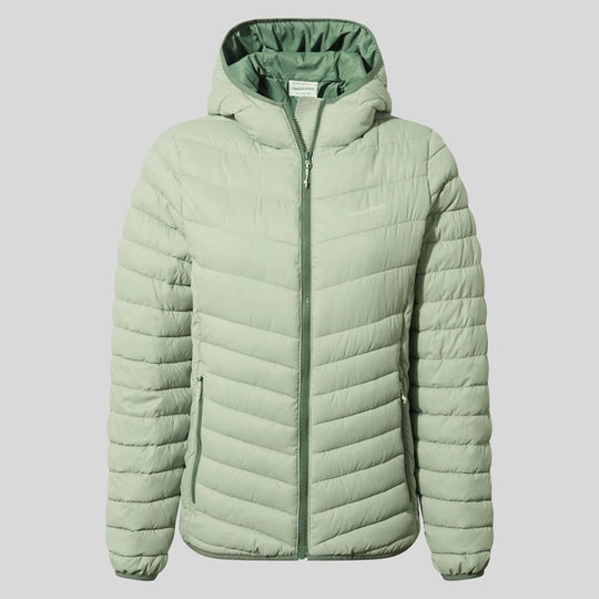 Craghoppers Compresslite VIII Hooded Jacket MdowH/FrPine