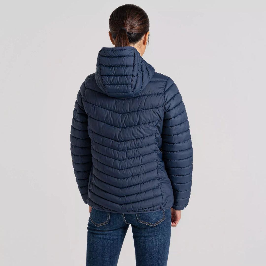 Craghoppers Compresslite VIII Hooded Jacket BlNavy/AutM