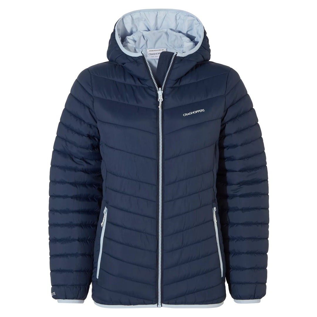 Craghoppers Compresslite VIII Hooded Jacket BlNavy/AutM