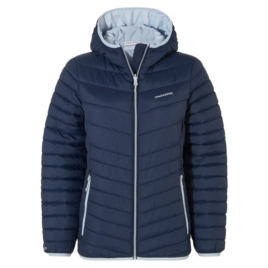 Craghoppers Compresslite VIII Hooded Jacket BlNavy/AutM