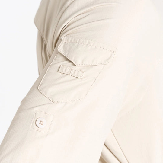 Craghoppers NosiLife Adventure II Long Sleeved Shirt Desert Sand
